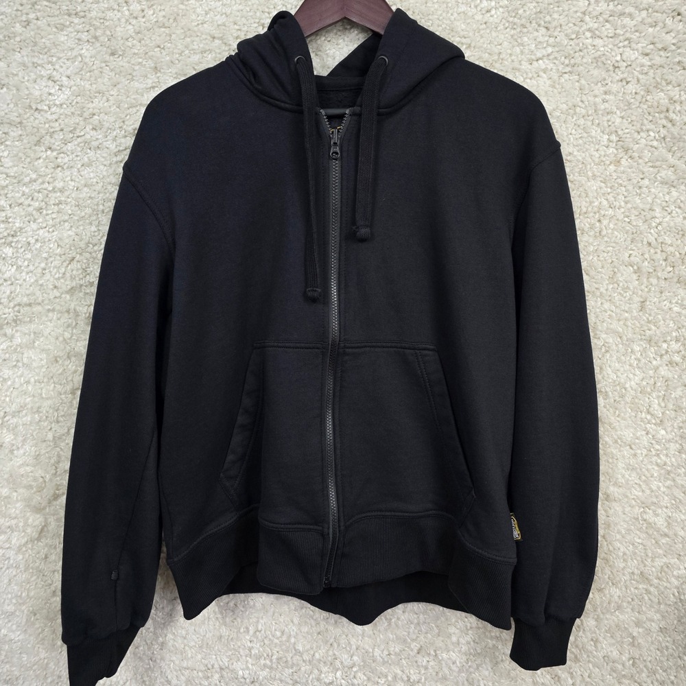 Street & Steel Motorcycle Hoodie Men's Large‎ Black Riding Gear